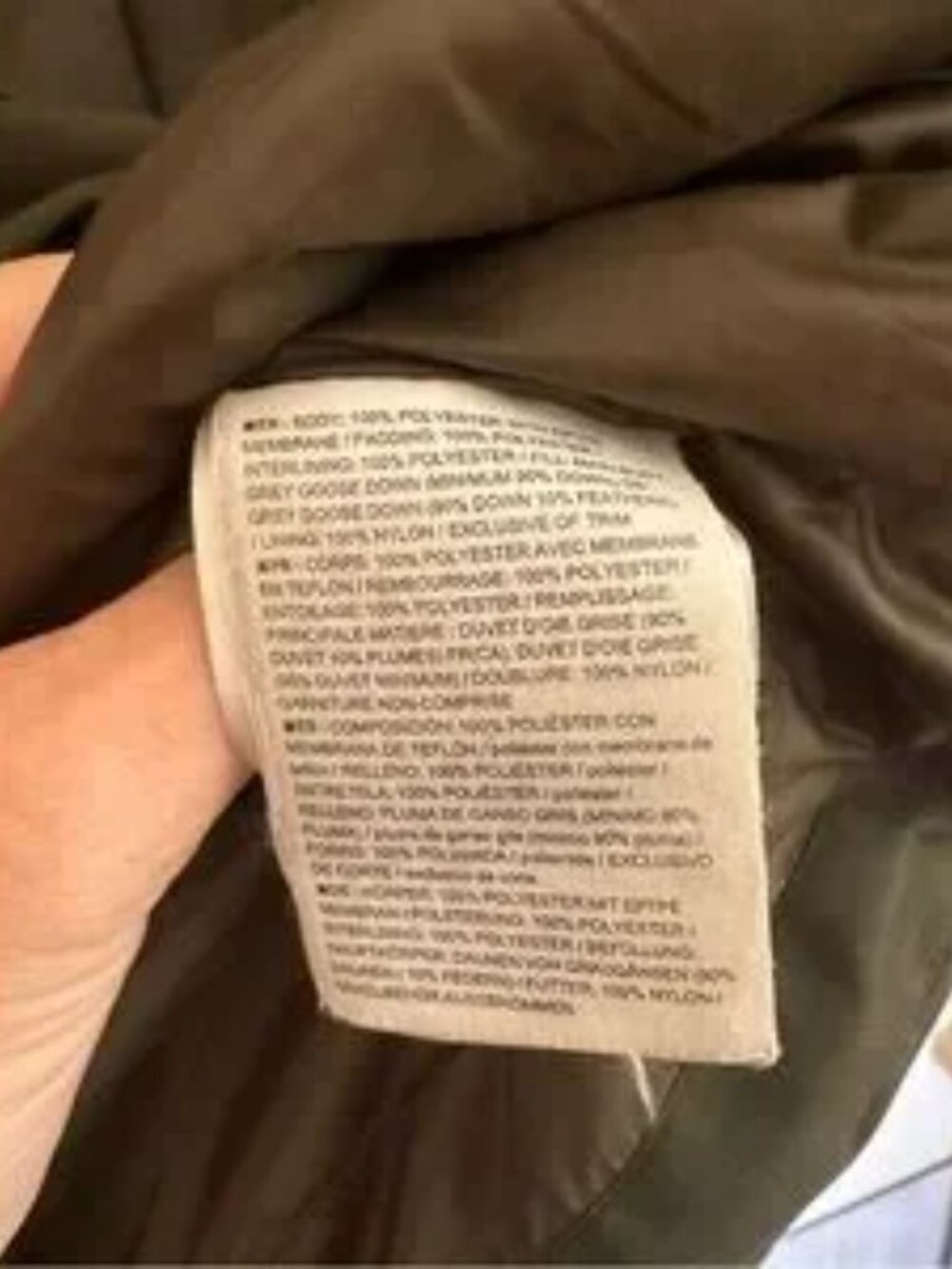 ARCTERYX Patera Parka down jacket | Dark Muted Olive Green | Medium - Picture 8 of 9